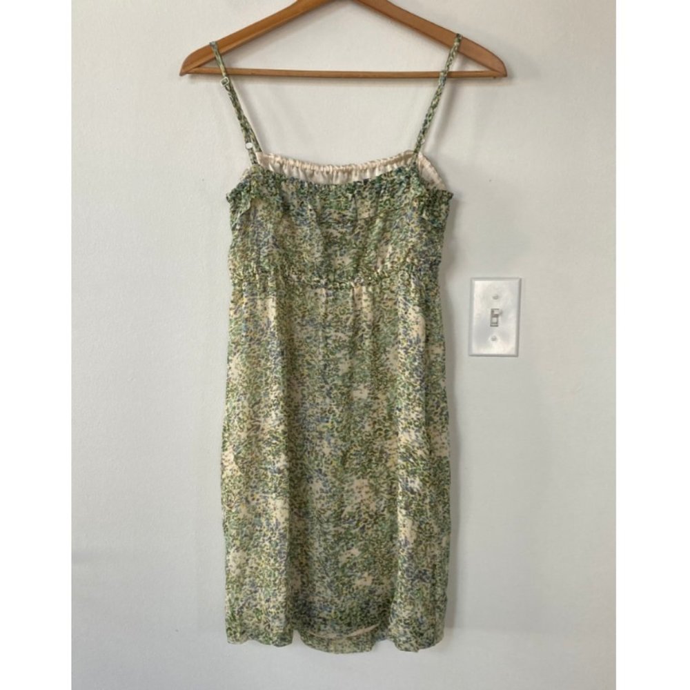 J. Crew Silk Candace Dress in Teaberry Floral - Picture 5 of 9